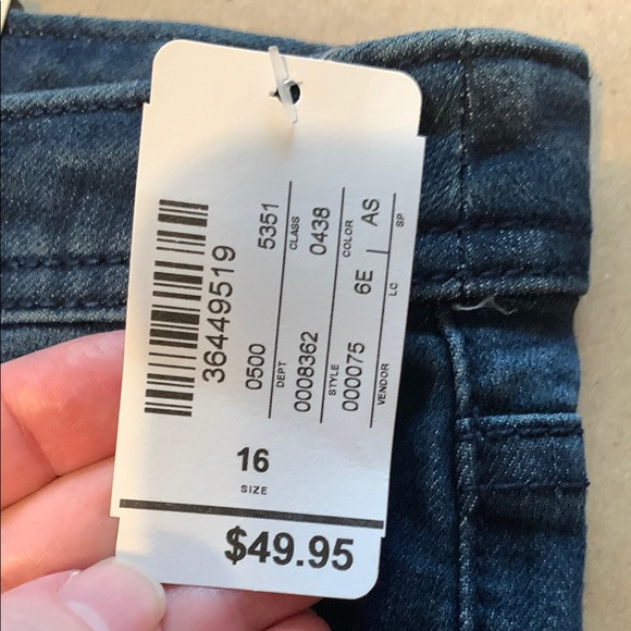 Embellished Blue Denim Capris - Picture 2 of 14